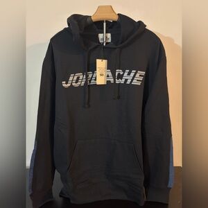 Jordache Vintage Black and Jean hoodie